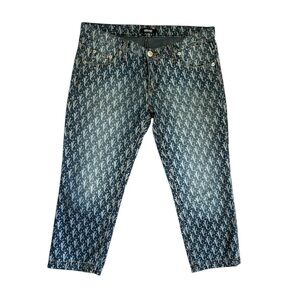 Versace jeans couture printed jeans size 28